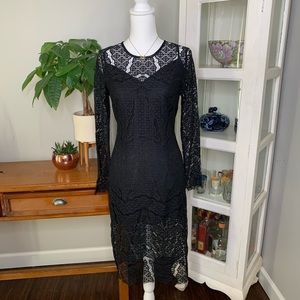 SANDRO Lace Dress